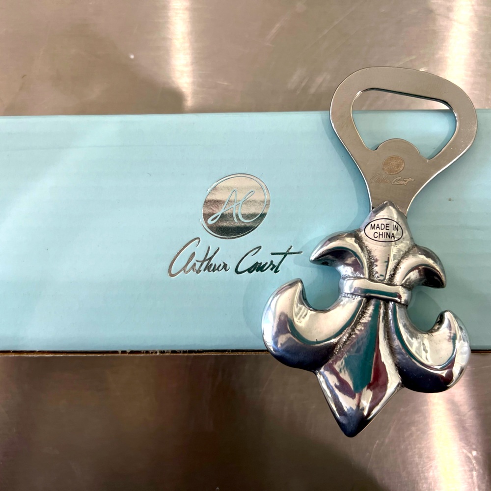 Silver Arthur Court bottle opener